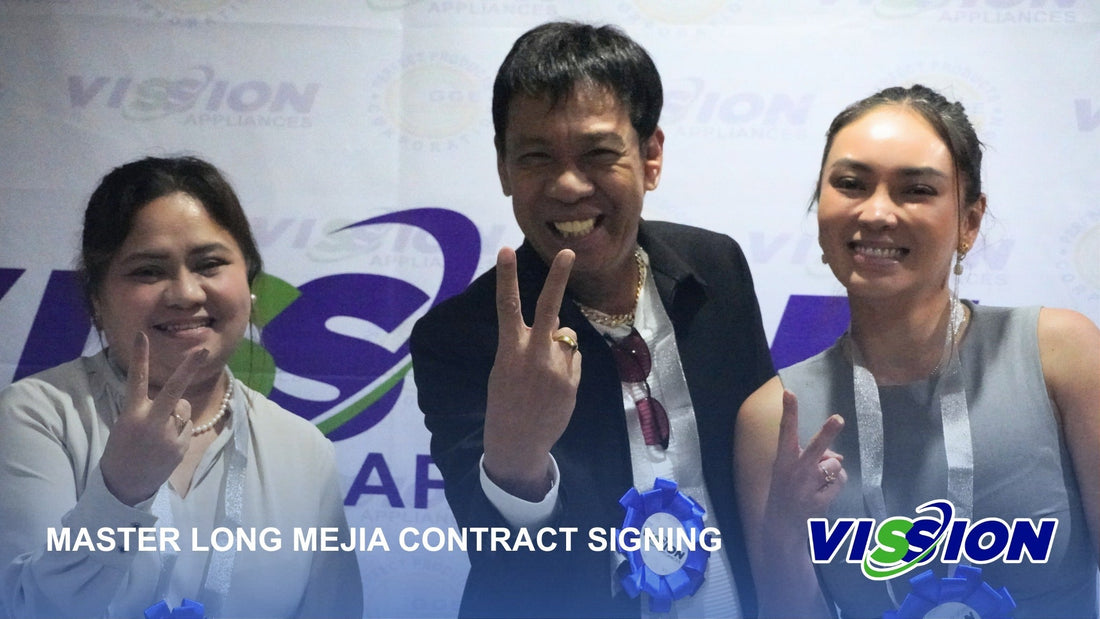 Master Long Mejia's Contract Signing