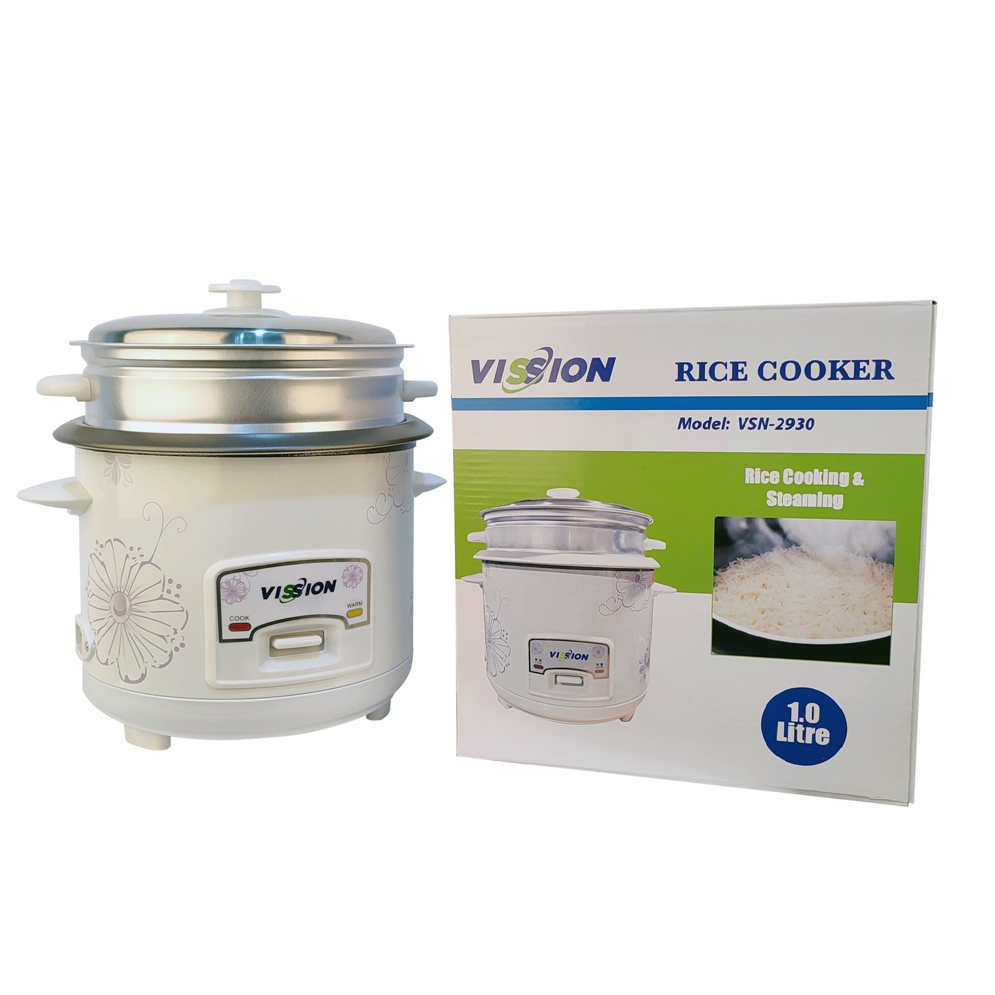 VSN-2930 Vission 1.0 Liter Rice Cooker