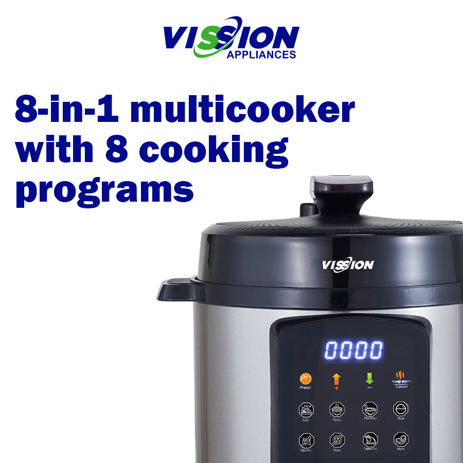 Vission 6Liters Digital Pressure Cooker