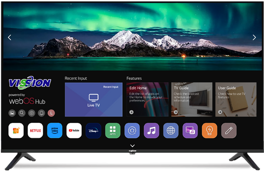 VSN-6655 STV- 55” ULTRA HD SMART Web Os TV