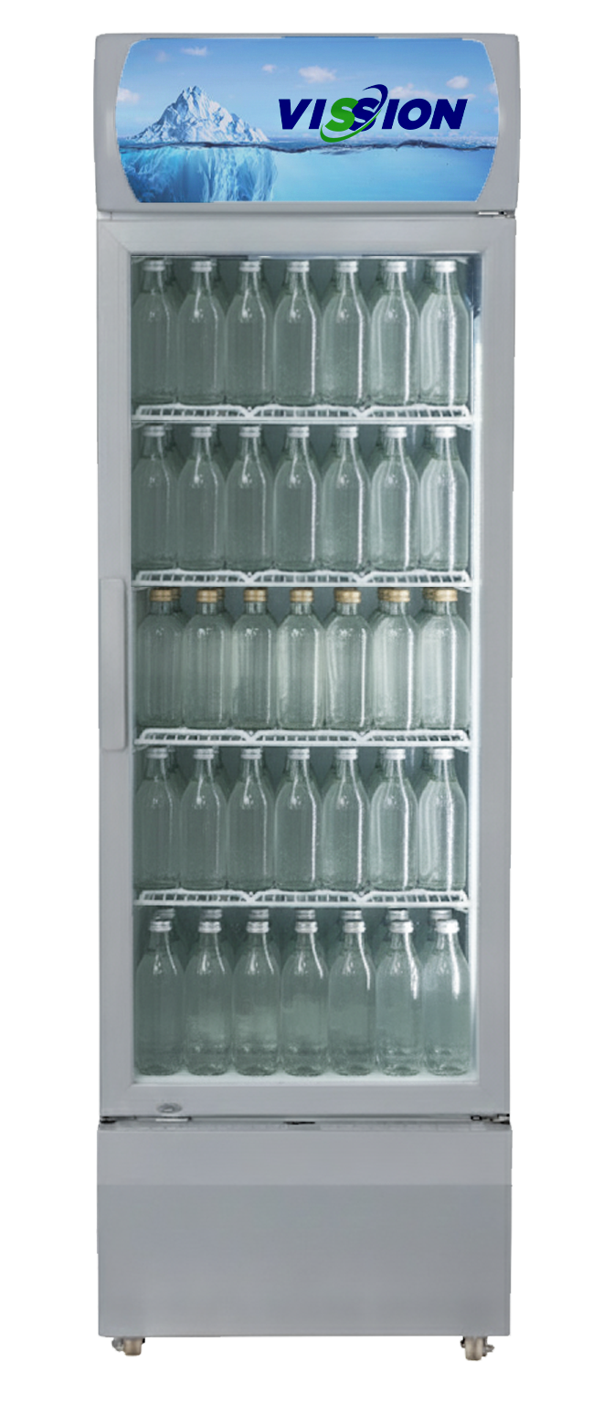 13cu.ft Vission No Frost Inverter Upright Chiller