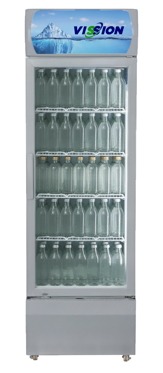 13cu.ft Vission No Frost Inverter Upright Chiller